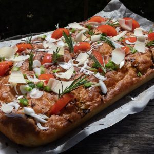 focaccia, apéritif, pizza, partager, traiteur à emporter