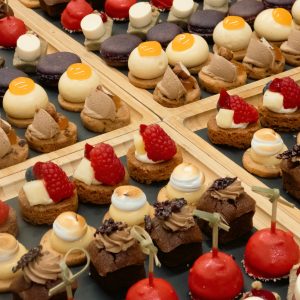 plateau mignardises, dessert à partager