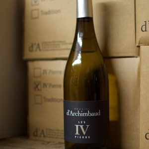 vin blanc, domaine d'archimbaud, les IV pierres