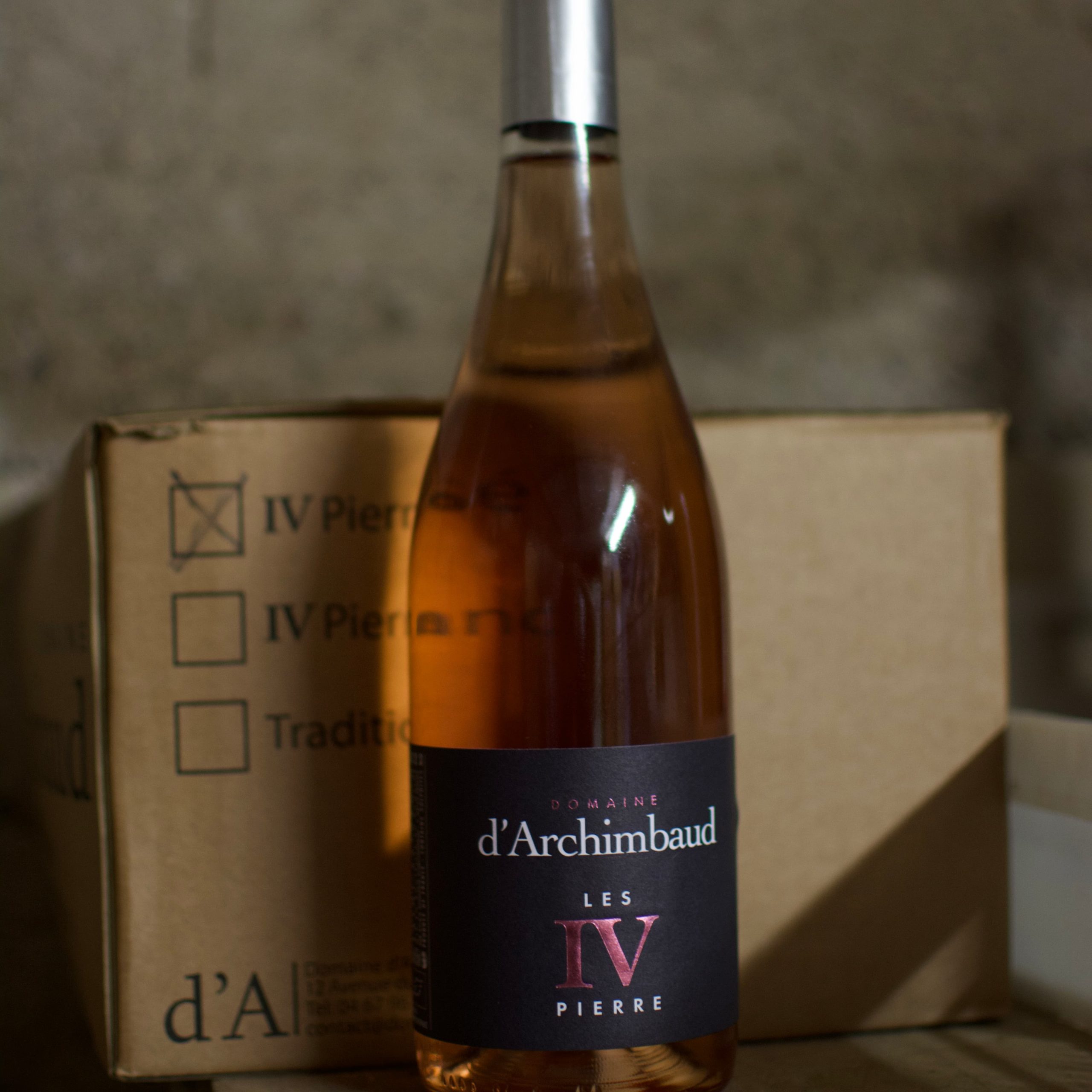 Les IV Pierres Rosé // Domaine d'Archimbaud