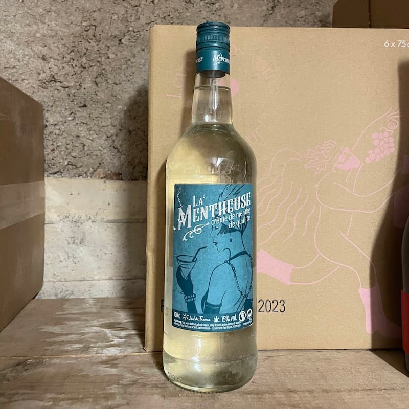 la mentheuse, digestif